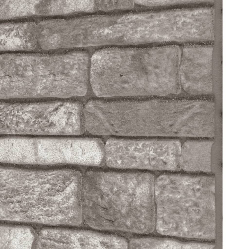 vidaXL 3D Wandpanelen Donkergrijs Baksteen (11 st) - 46% Korting!