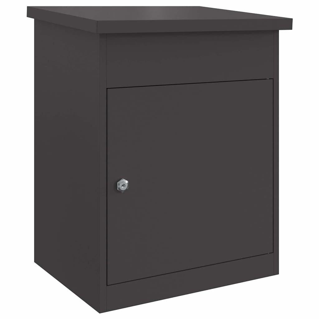 vidaXL Pakketbox Zwart -35%! Nieuw, geen schade!