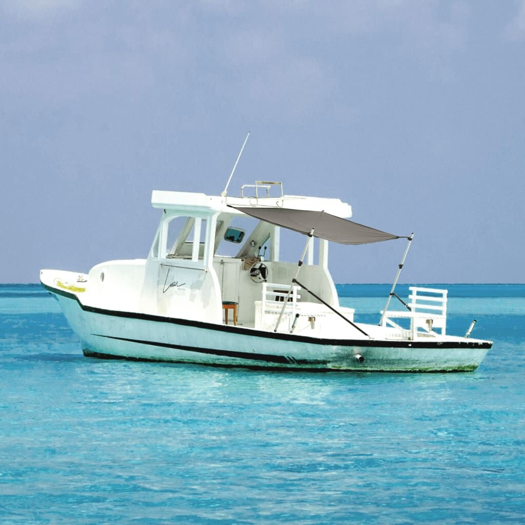 VidaXL Schaduwdoek T-Top Antraciet -51%! Bootcomfort!