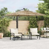 vidaXL Parasol Bruin 290x290cm - 46% Korting!
