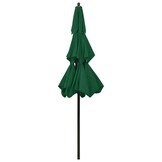vidaXL Parasol Groen 2,5m - 46% Korting! (Retour)