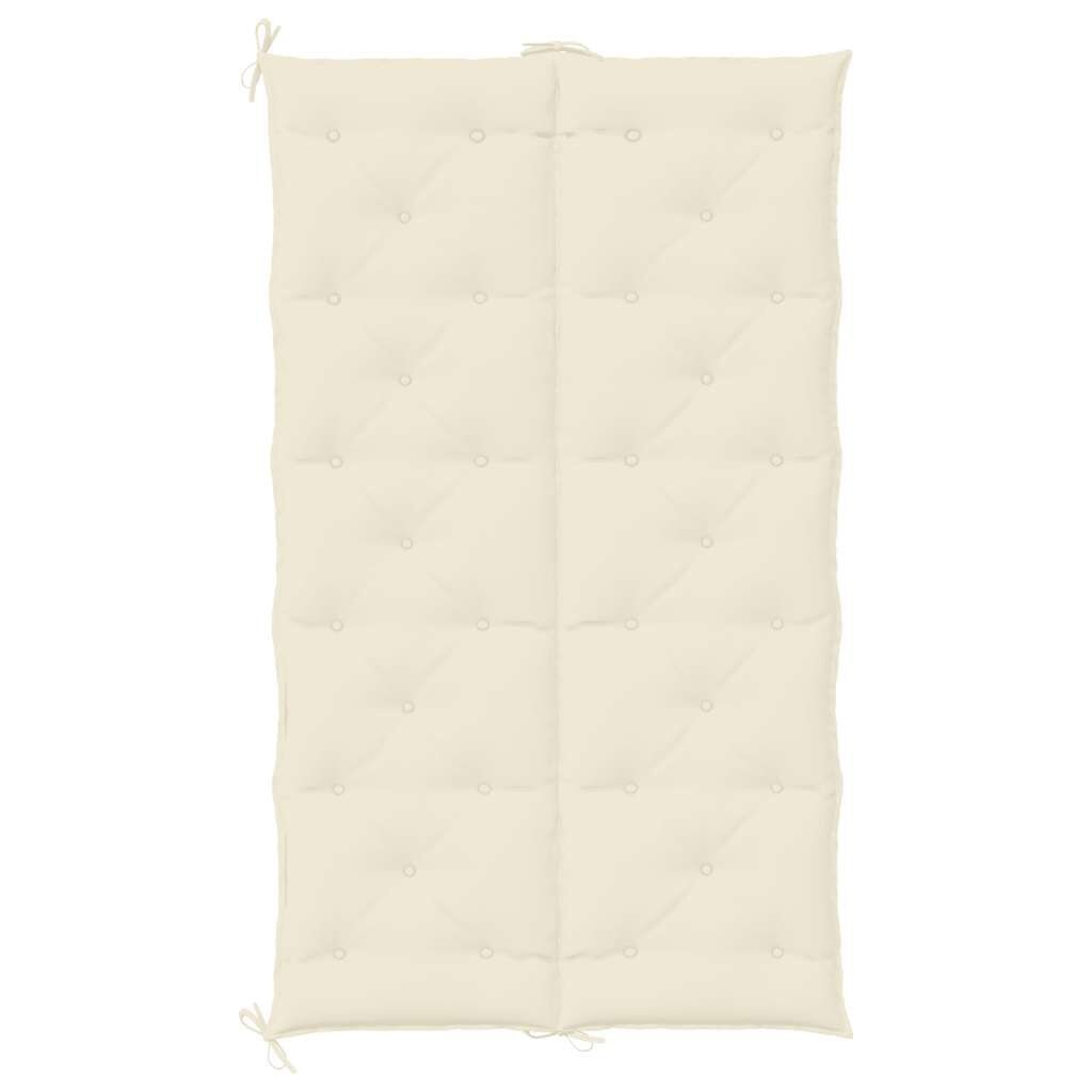 vidaXL Tuinbankkussen Crèmewit 180cm - 51% Korting!