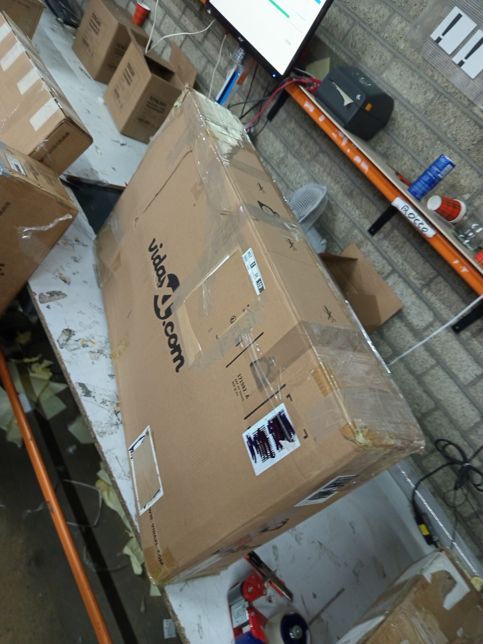 VidaXL Hondenmand Lichtgrijs 100cm -55% Korting!