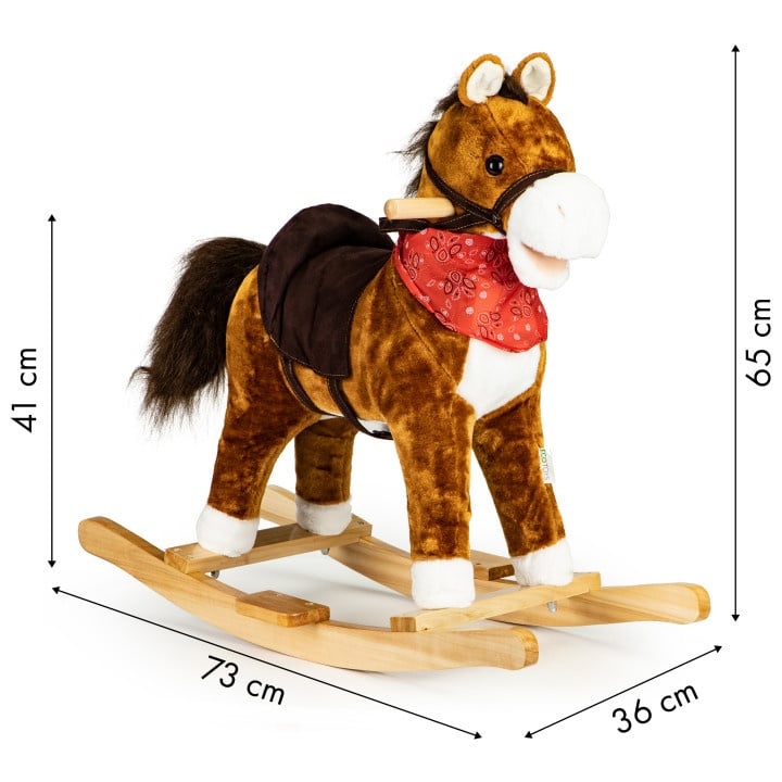 Hobbelpaard met Geluid & Beweging - 40% Korting!
