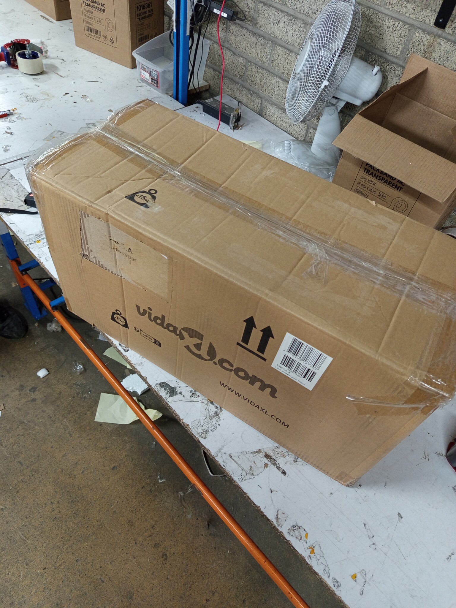 vidaXL Gazonveger 103L - 55% Korting! Topdeal!