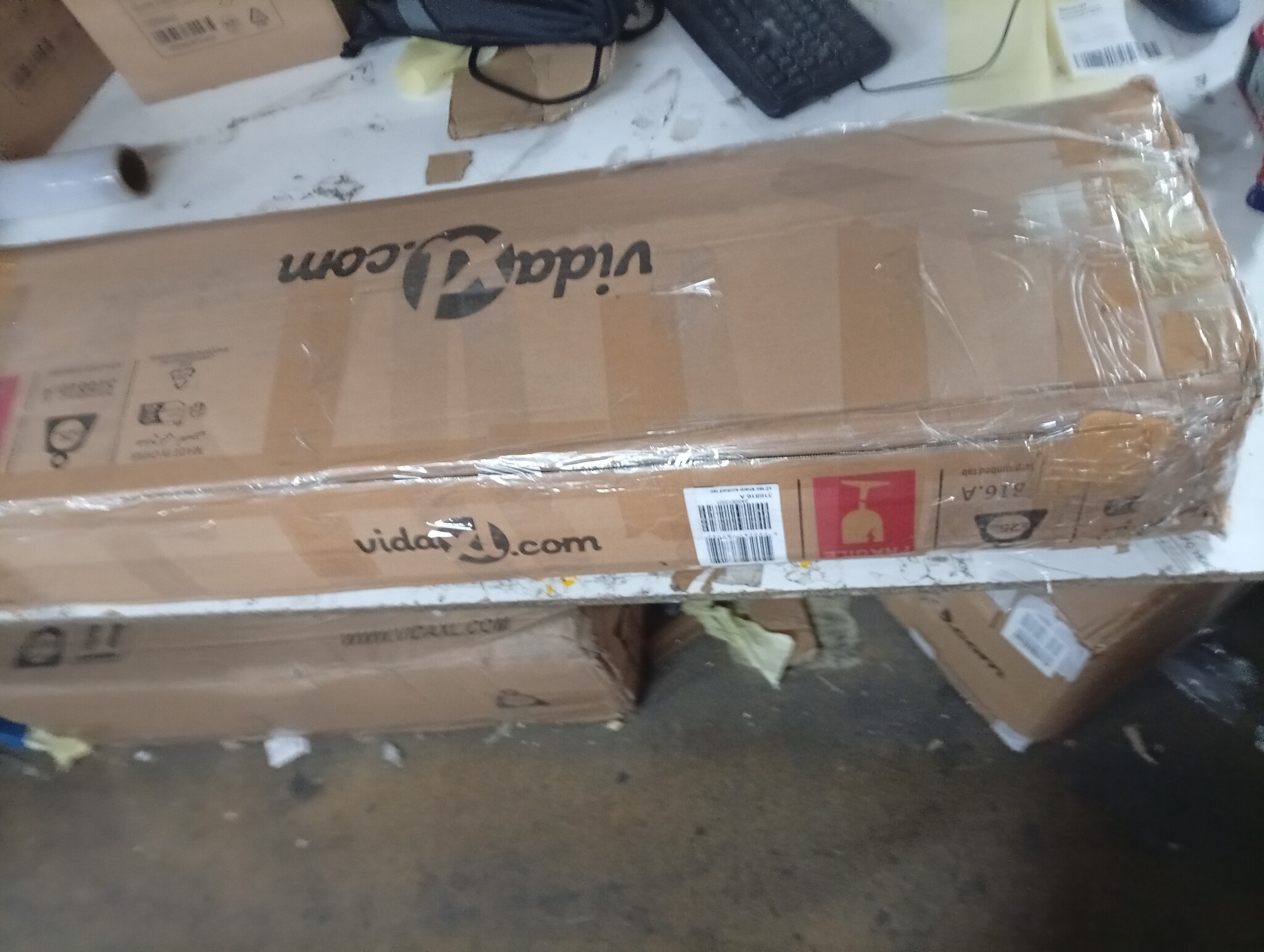 VidaXL Ligbedden (2x) + Tafel - Zwart - 60% Korting!