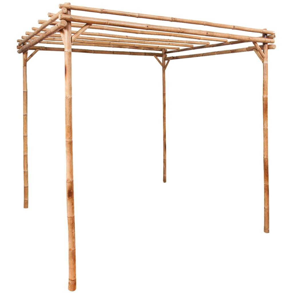 Bamboe Pergola 170x170x220cm - 40% Korting! Zo Goed Als Nieuw