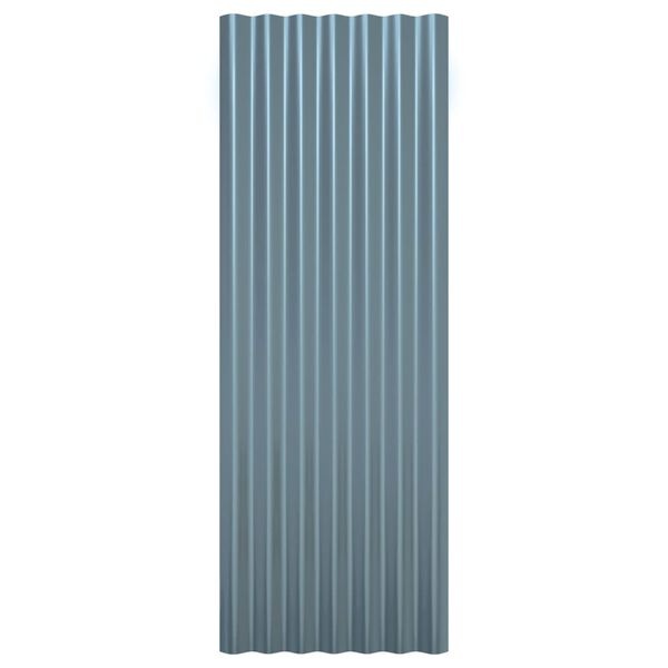 VidaXL Dakpanelen (12 st) 100x36cm Grijs - 40% Korting!
