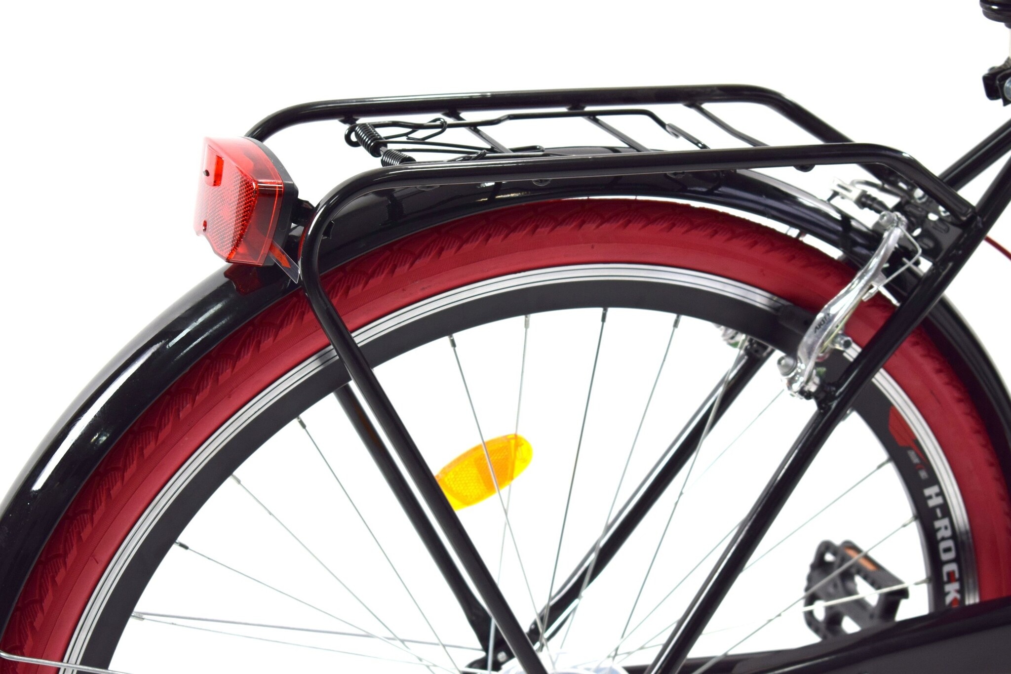 Meisjesfiets 26 inch, 7 versnellingen - Zwart/Rood - 40% Korting!