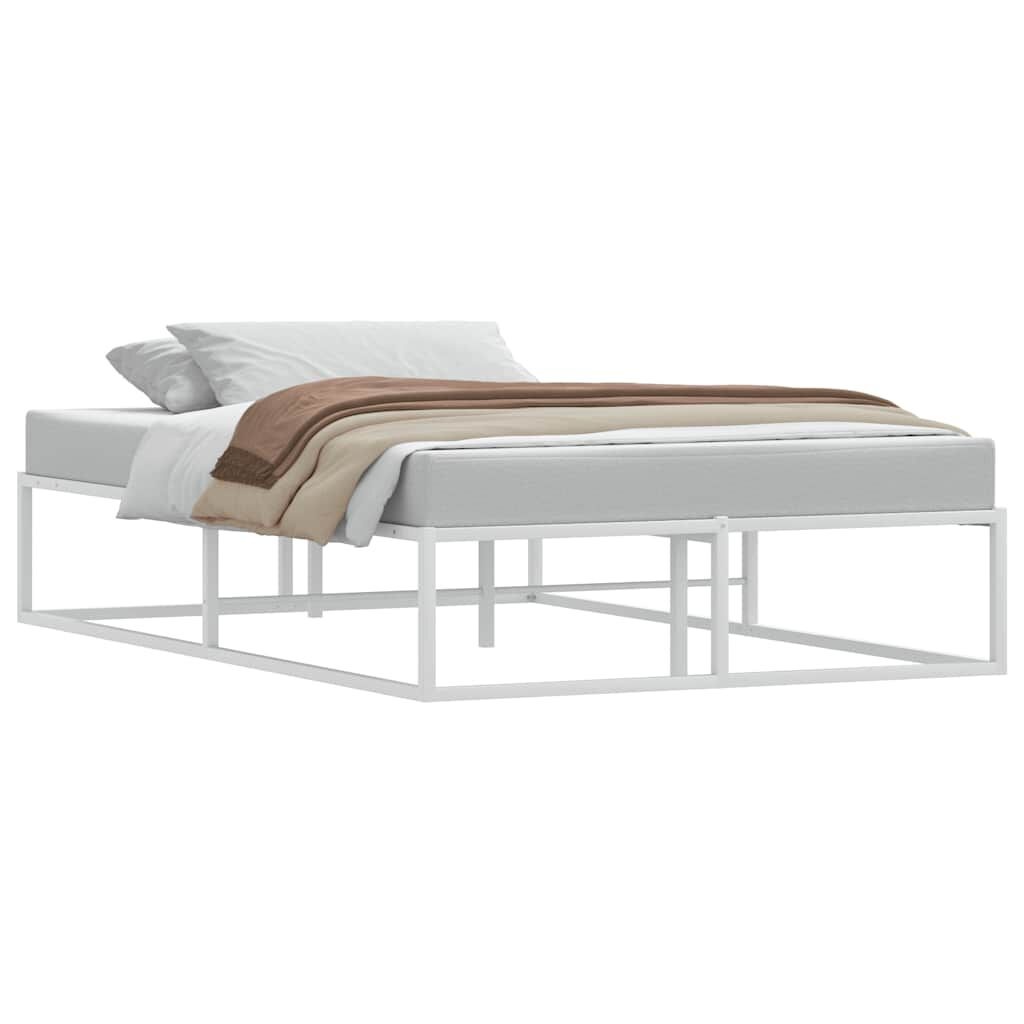vidaXL Bedframe 120x200 Wit - ZONDER Matras - 40% Korting!