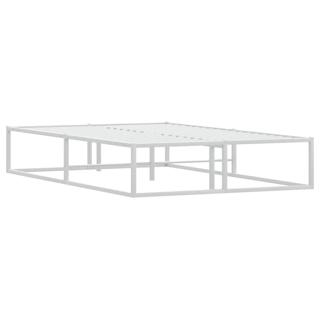 vidaXL Bedframe 120x200 Wit - ZONDER Matras - 40% Korting!