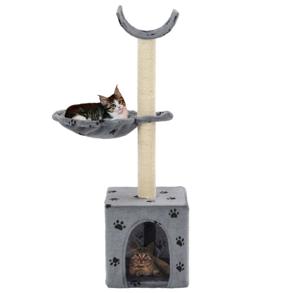 Kattenkrabpaal Grijs 105cm -40%! Zo Goed Als Nieuw