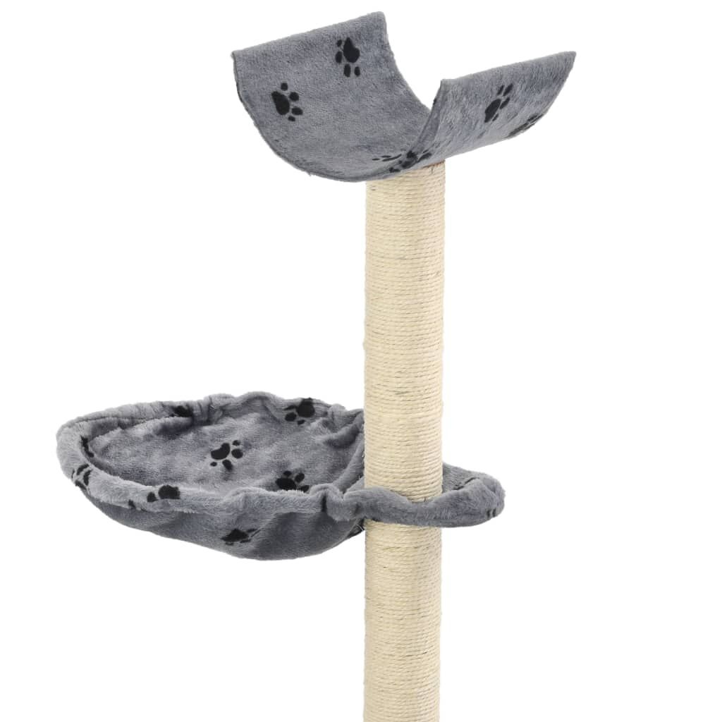 Kattenkrabpaal Grijs 105cm -40%! Zo Goed Als Nieuw