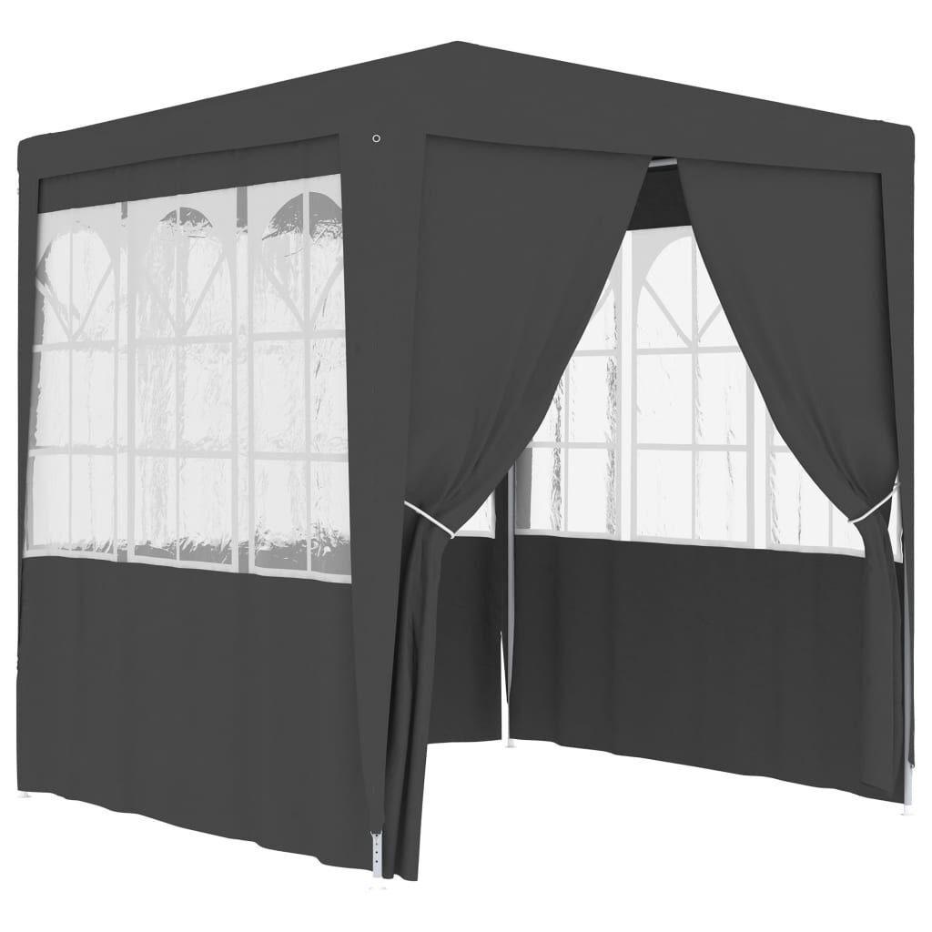 Partytent 2,5x2,5m Antraciet - Profiteer van 40% Korting!