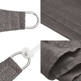 Zonnezeil Antraciet 4x7m - 61% Korting! (Retour)