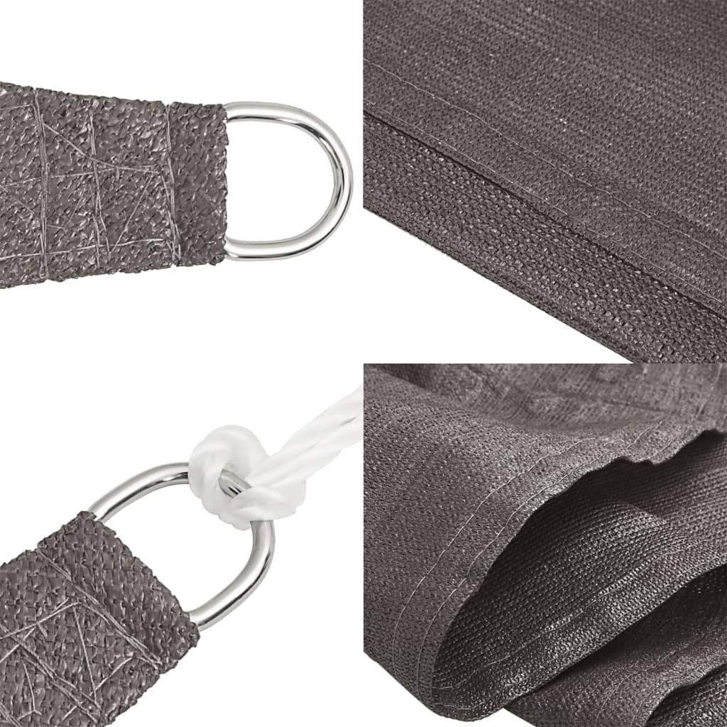 Zonnezeil Antraciet 4x7m - 61% Korting! (Retour)