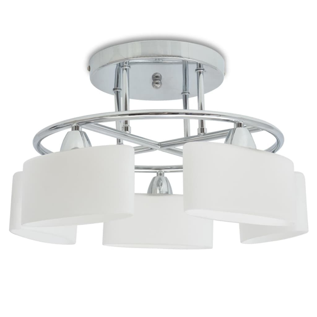 Plafondlamp Ellips 5xE14 - Zo Goed Als Nieuw - 40% Korting!