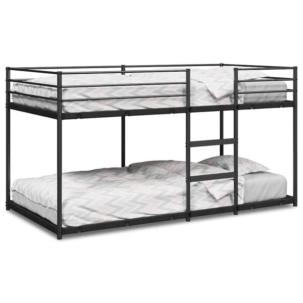 Stapelbed 90x190 Zwart - 55% Korting! (Krassen)