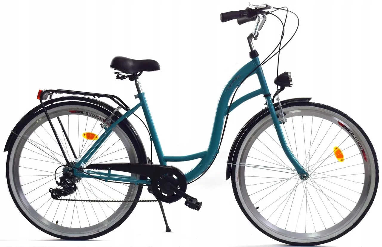 Meisjesfiets 26 inch, 7 versnellingen - Zeegroen - 40% Korting!