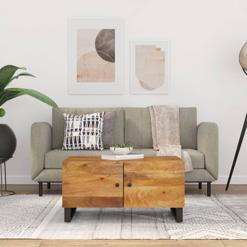 Salontafel Mangohout 80x50cm - 40% Korting! (Retour)