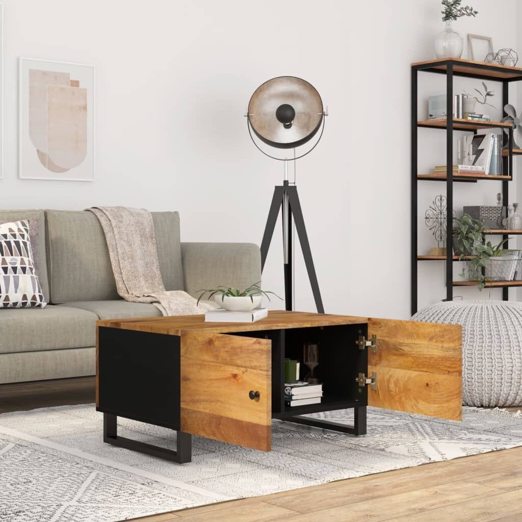 Salontafel Mangohout 80x50cm - 40% Korting! (Retour)