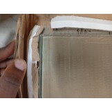 VidaXL Glasplaat Openhaard 80x60 - 60% Korting! Krasjes