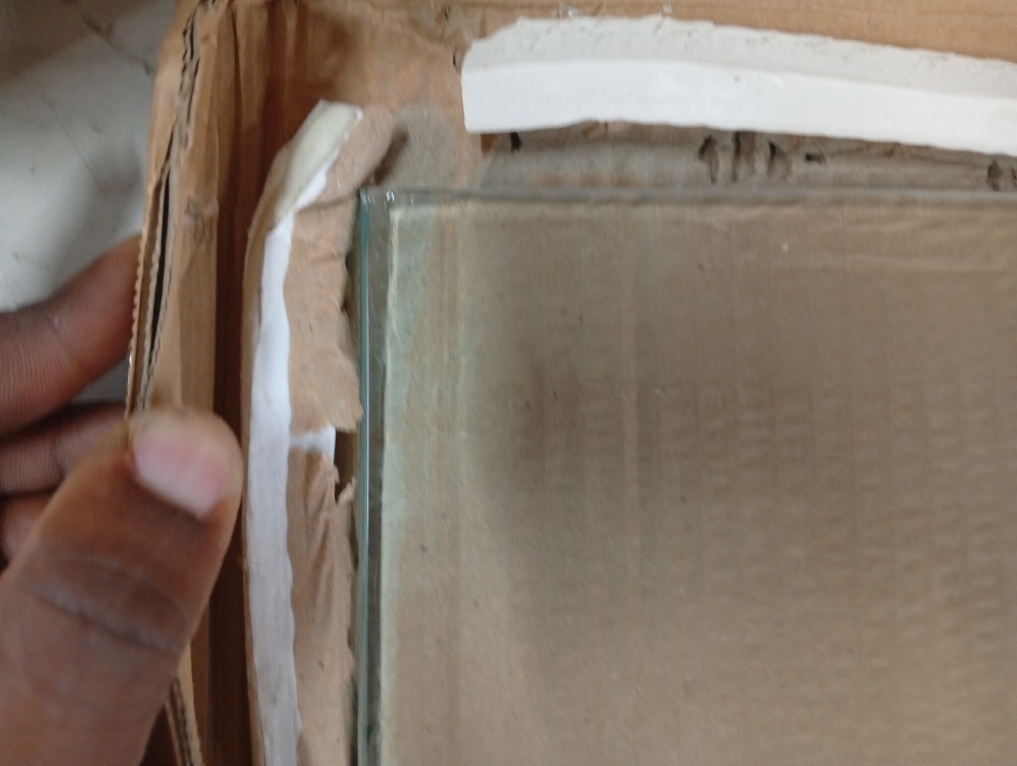 VidaXL Glasplaat Openhaard 80x60 - 60% Korting! Krasjes