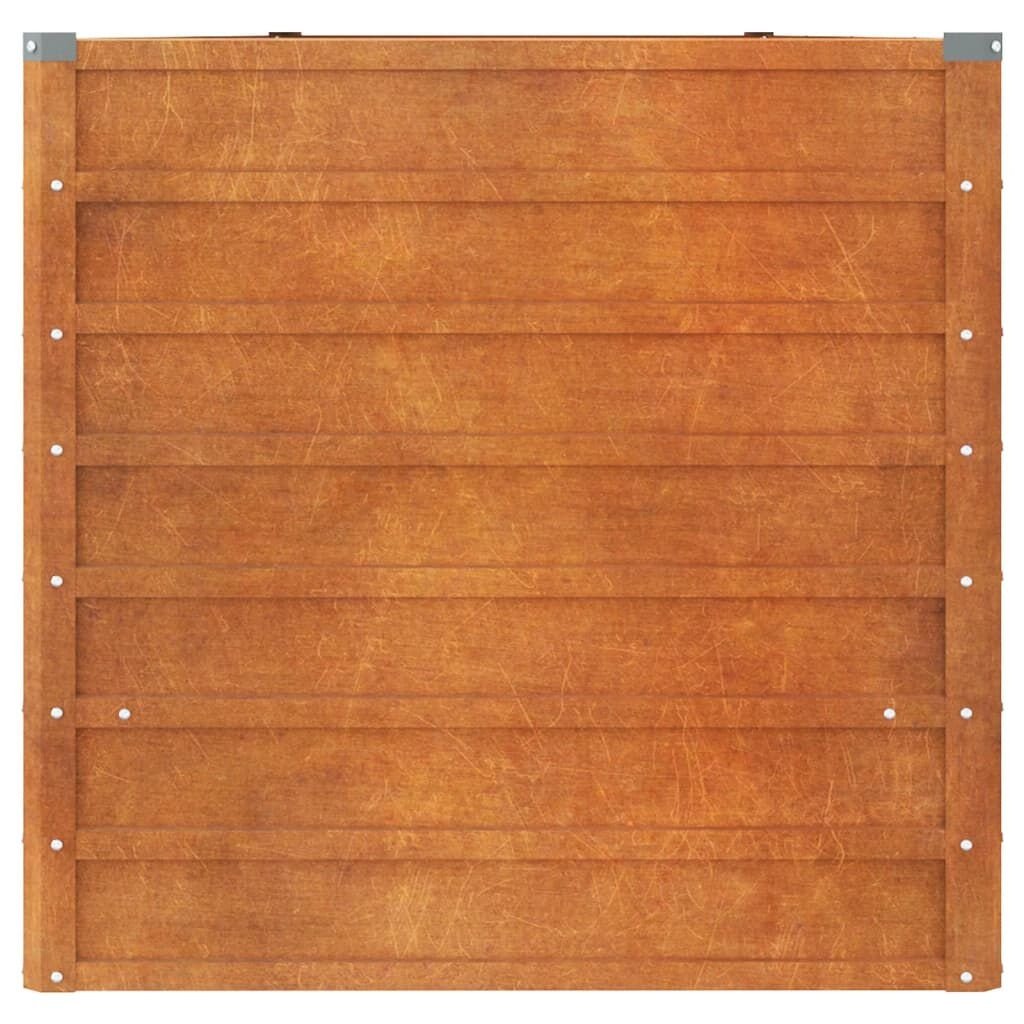 VidaXL Verhoogde Plantenbak Cortenstaal 400cm - 40% Korting!