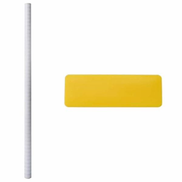 vidaXL Privacyfolie 0,9x10m - Matte Strepen - 40% Korting!