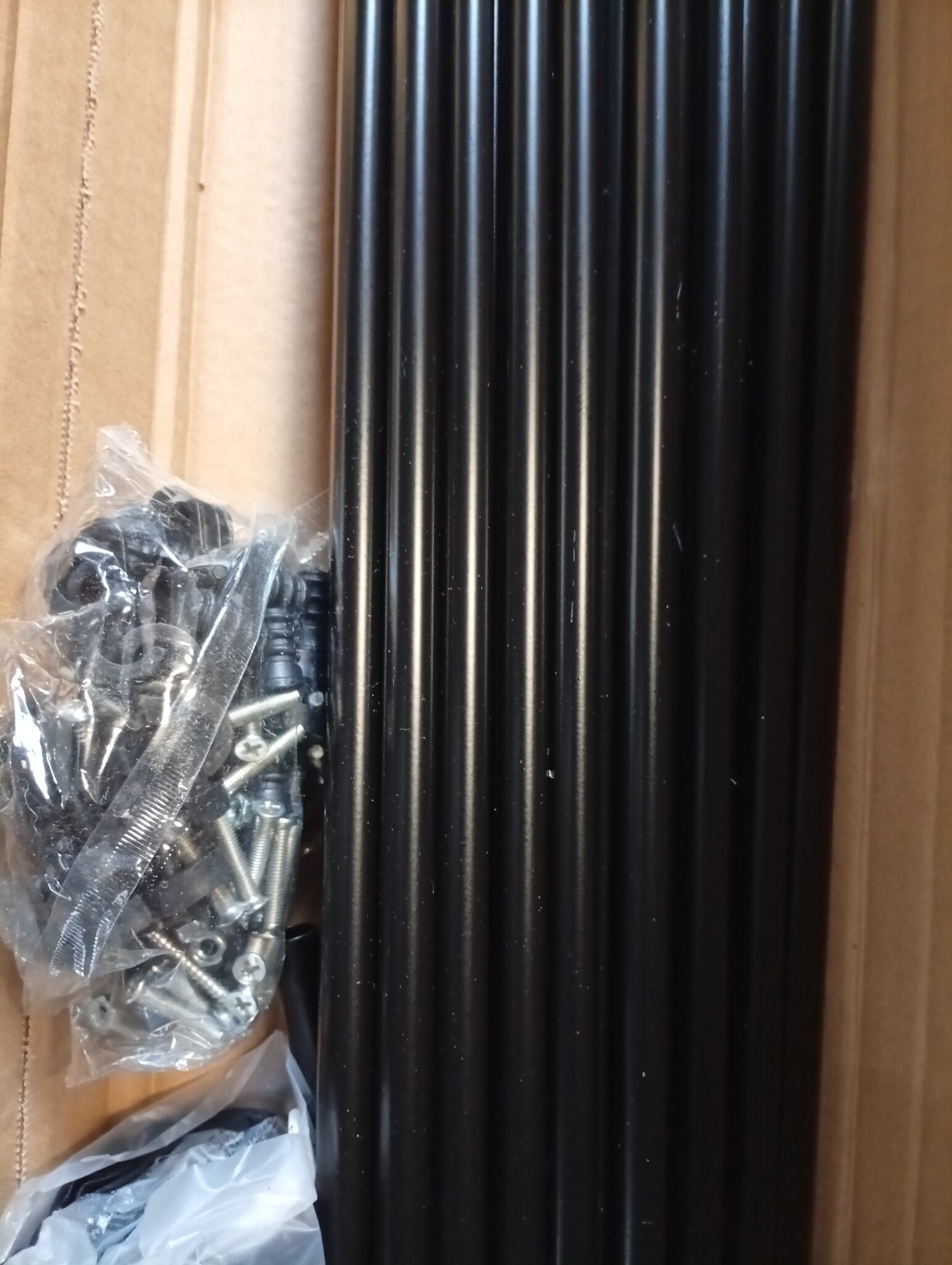 vidaXL Kamerscherm 5 Panelen Zwart 433cm - 55% Korting!
