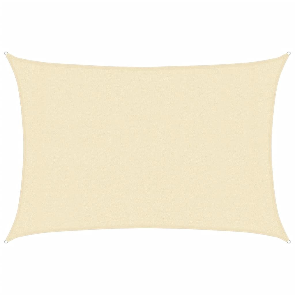 Zonnezeil Crème 3x4m - 35% Korting! Nieuwstaat