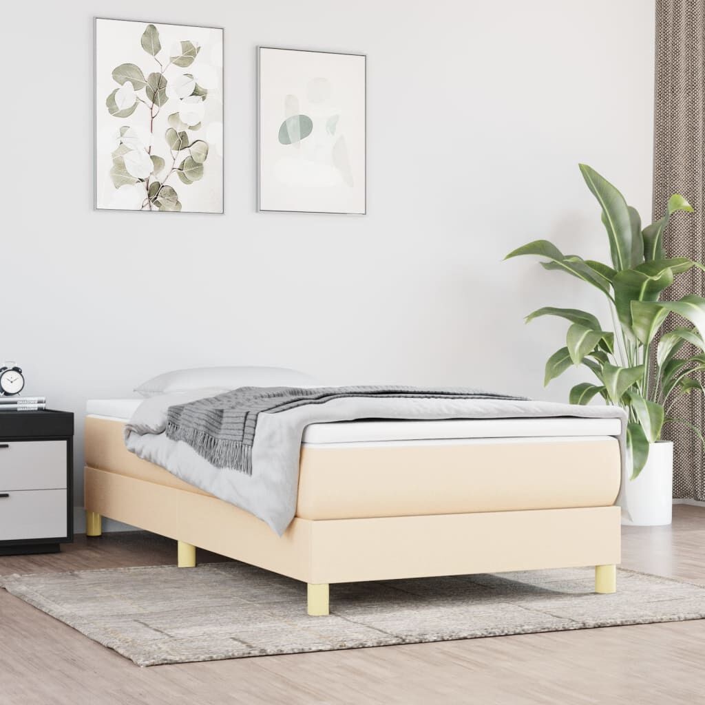 Bedframe Crème 80x200cm - 55% Korting! (Retourdeal)