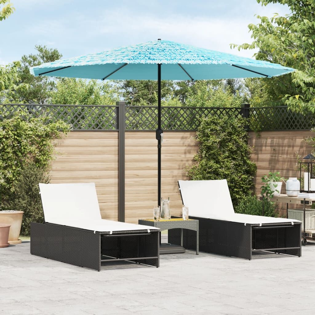 vidaXL Parasol Blauw 324cm - 40% Korting! (Retour)