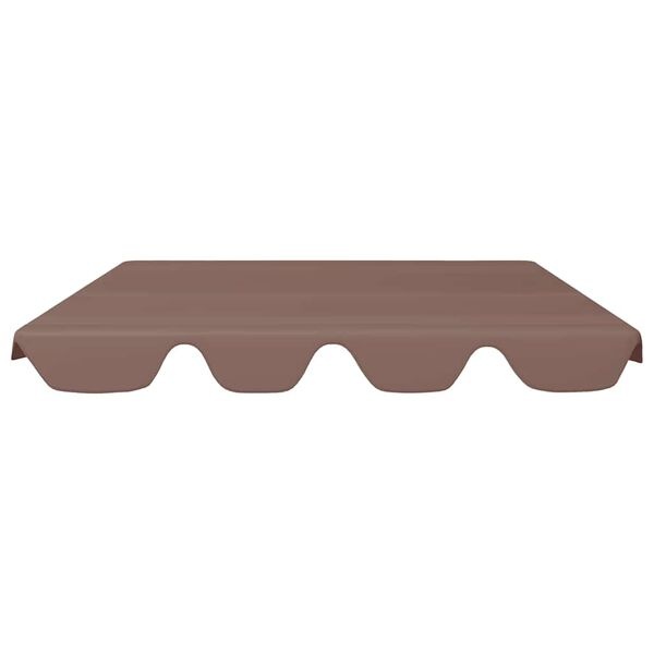 Schommelbank Luifel Bruin - 40% Korting! (150/130x105/70cm)
