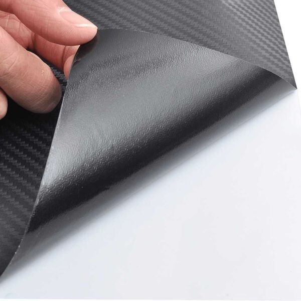Autofolie 3D Zwart - 100x150 & 50x150 cm - 40% Korting!