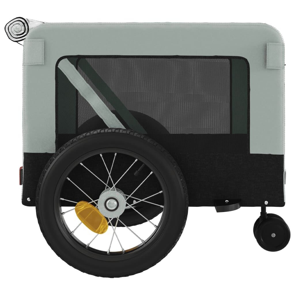 Hondenfietskar Grijs/Zwart - 40% Korting! - Zo Goed Als Nieuw