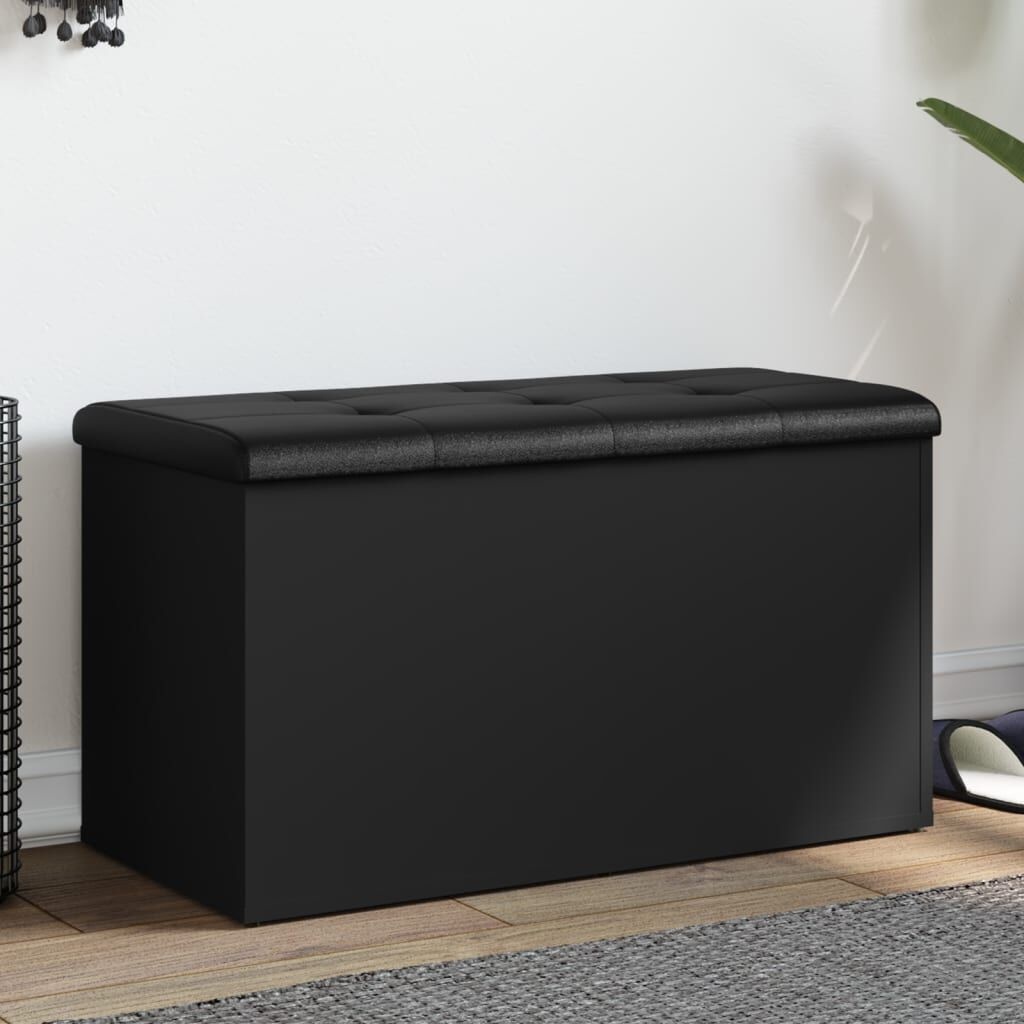 vidaXL Opbergbank Zwart 82cm - 40% Korting! (Retour)