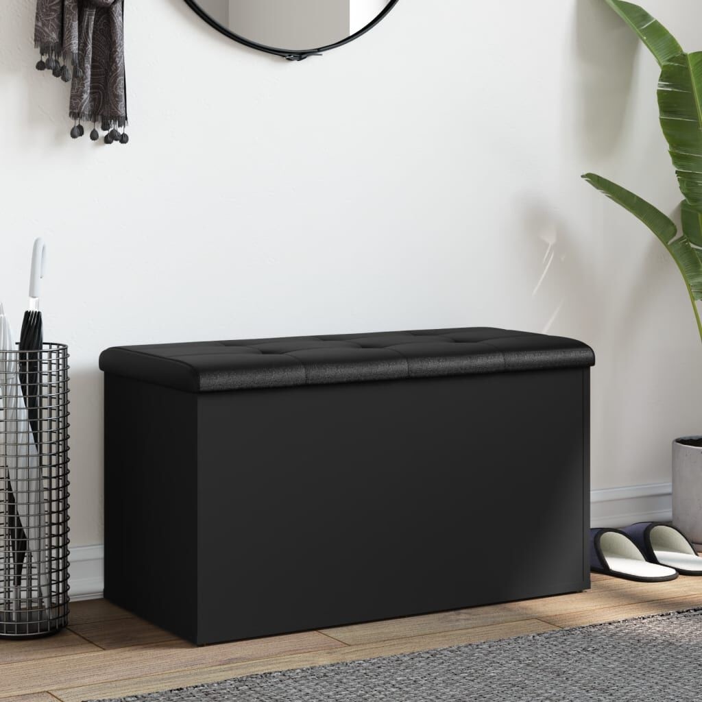 vidaXL Opbergbank Zwart 82cm - 40% Korting! (Retour)