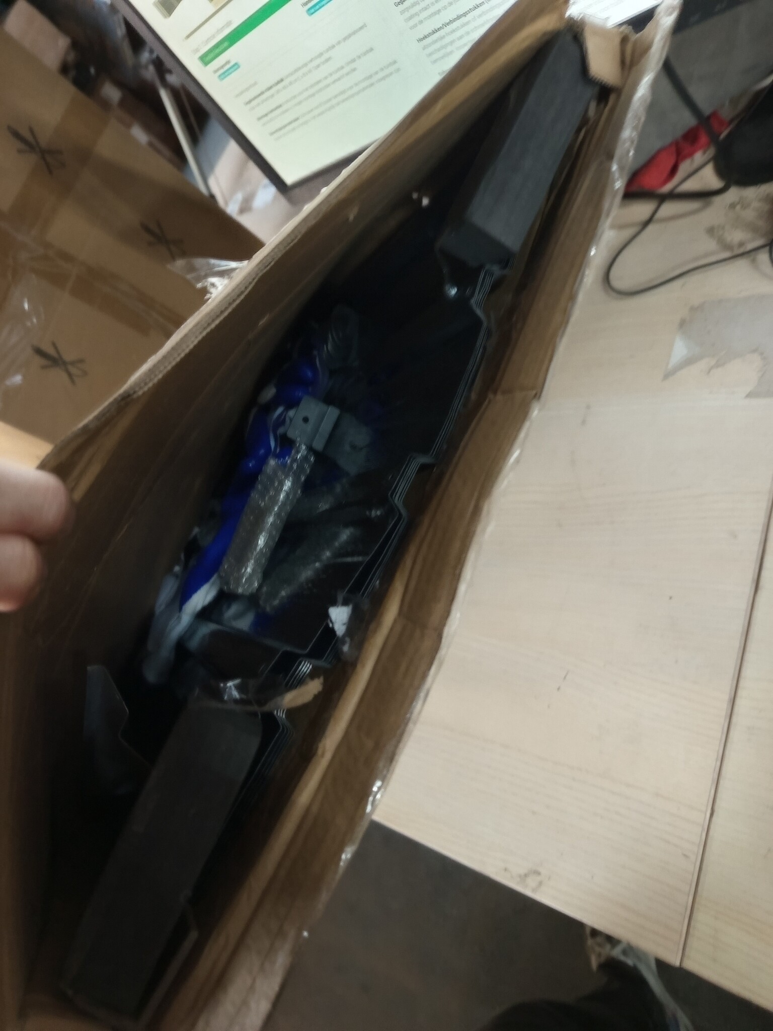 vidaXL Plantenbak Antraciet 240cm - 55% Korting! (Lichte Schade)