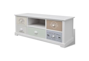 vidaXL Tv-meubel Franse Stijl Hout - 40% Korting!