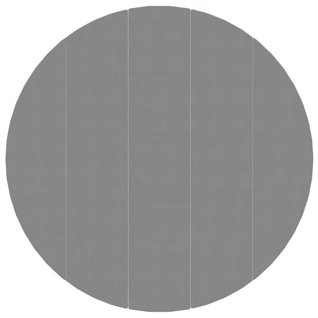 Zwembadgrondzeil Ø550cm Lichtgrijs - 65% Korting!