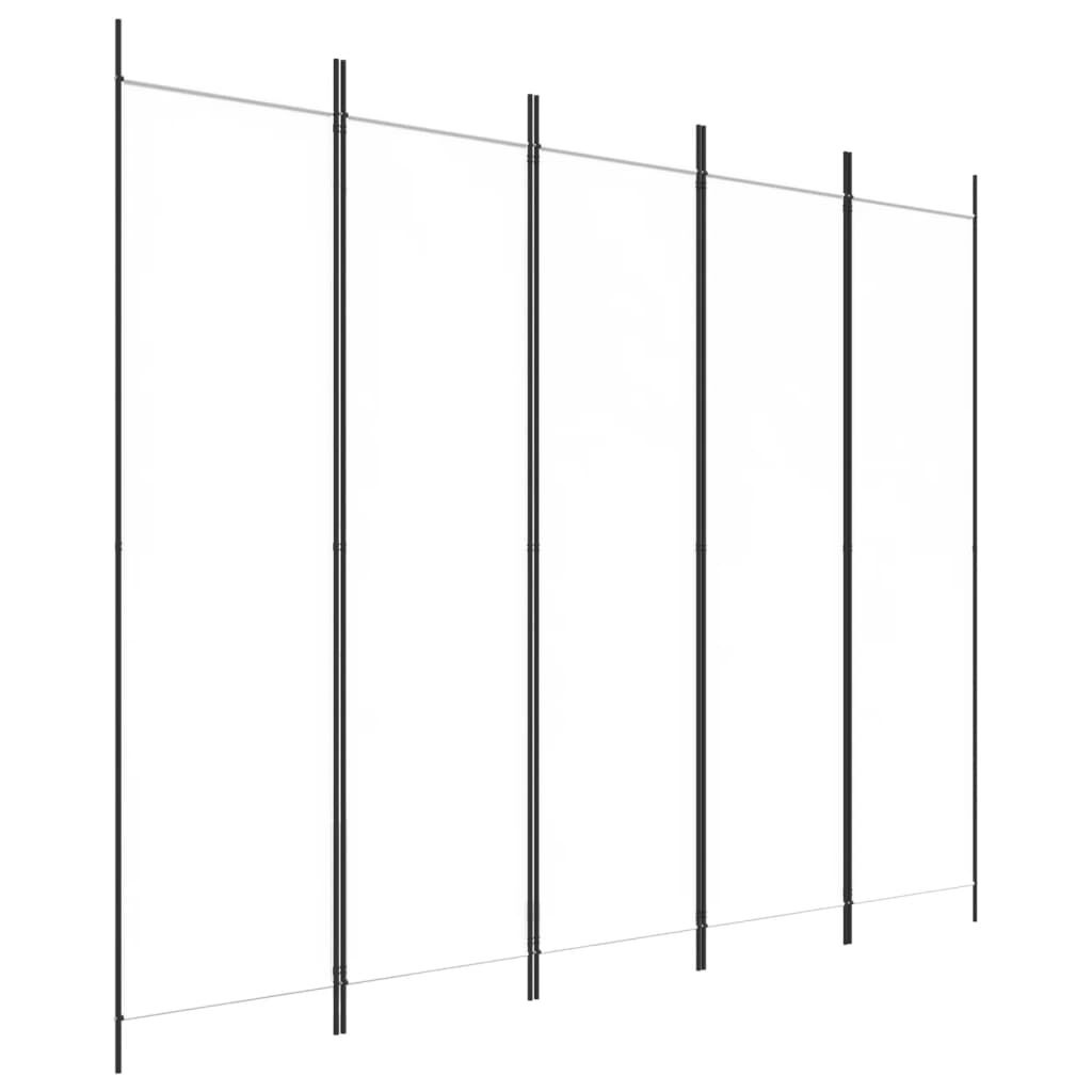 Kamerscherm Wit 250x200cm - 46% Korting! Zo Goed Als Nieuw