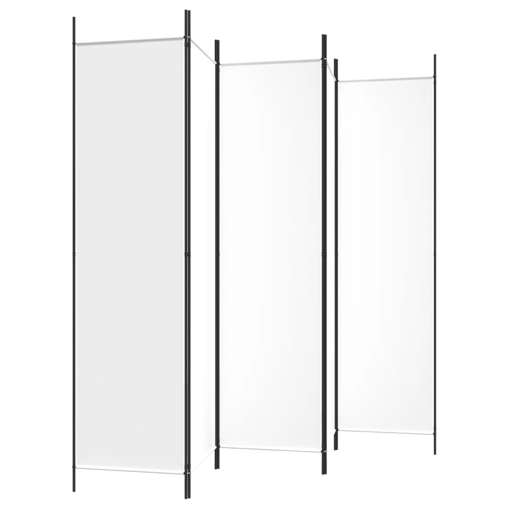 Kamerscherm Wit 250x200cm - 46% Korting! Zo Goed Als Nieuw