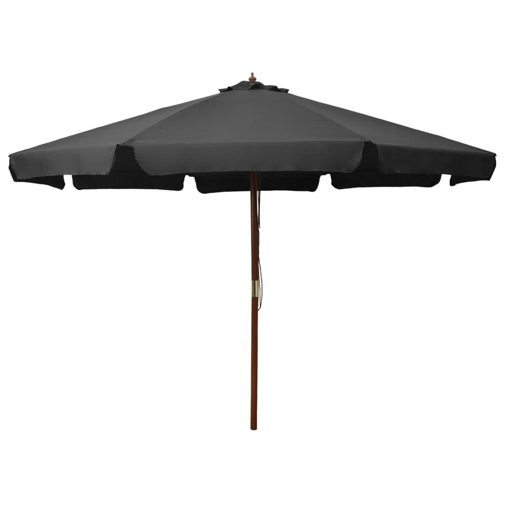 vidaXL Parasol 330cm Antraciet - Zo Goed Als Nieuw! 51% Korting