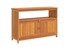 VidaXL Tuinwandtafel Acaciahout - 110cm - 55% Korting!