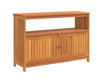 VidaXL Tuinwandtafel Acaciahout - 110cm - 55% Korting!