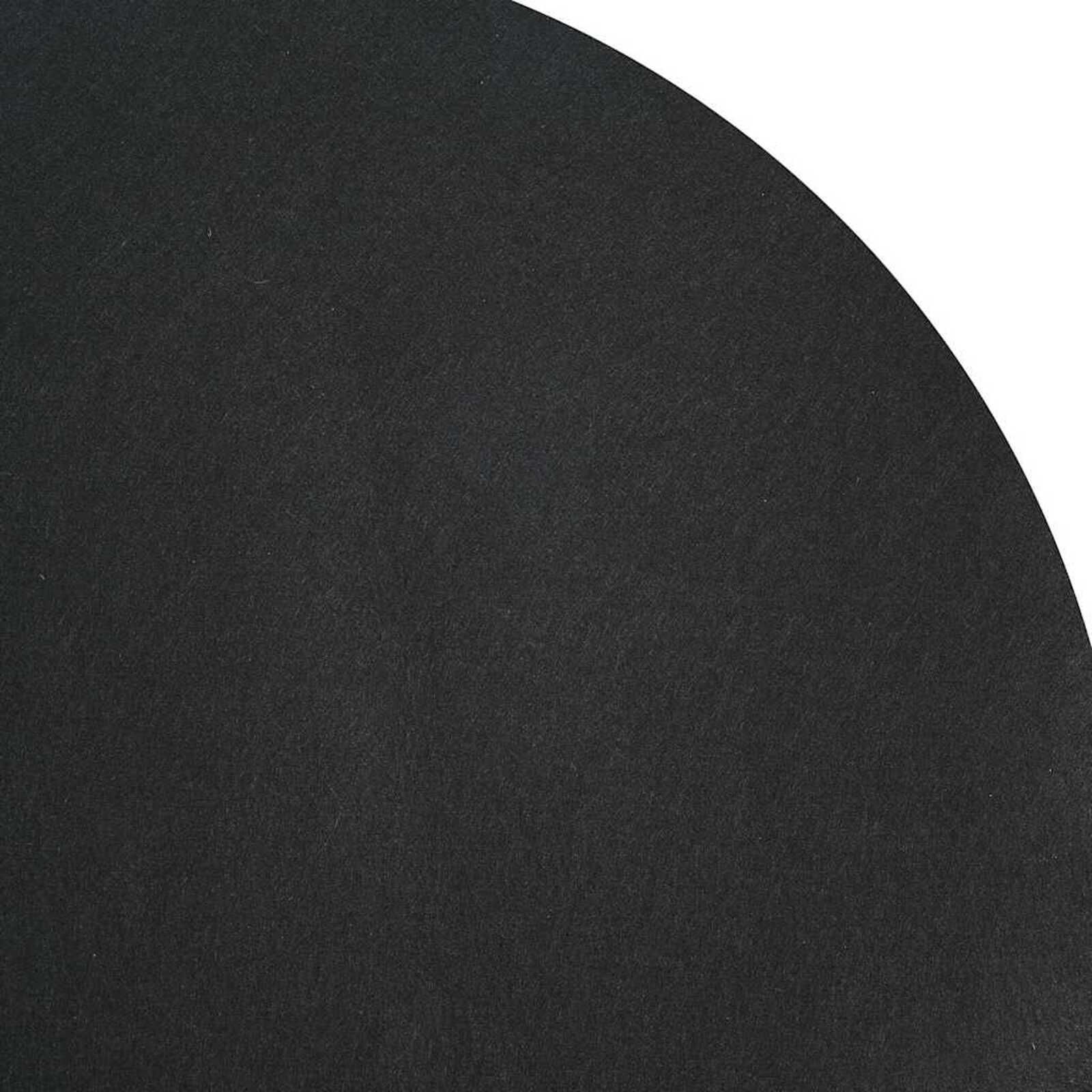 Zwembad Grondzeil Ø244cm - Zwart - 51% Korting!