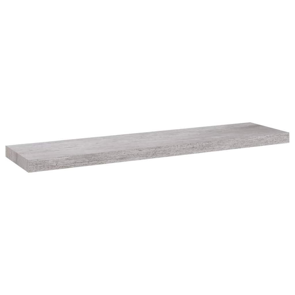 VidaXL Zwevend Wandschap 90cm Betongrijs - 63% Korting!