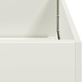 VidaXL Plantenbak 80x80 Wit - 53% Korting! Nieuw!