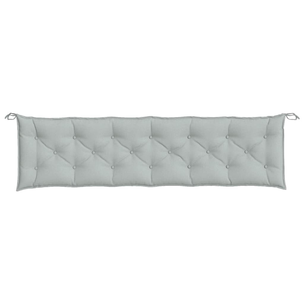 Tuinbankkussens Lichtgrijs 200x50cm - 51% Korting!